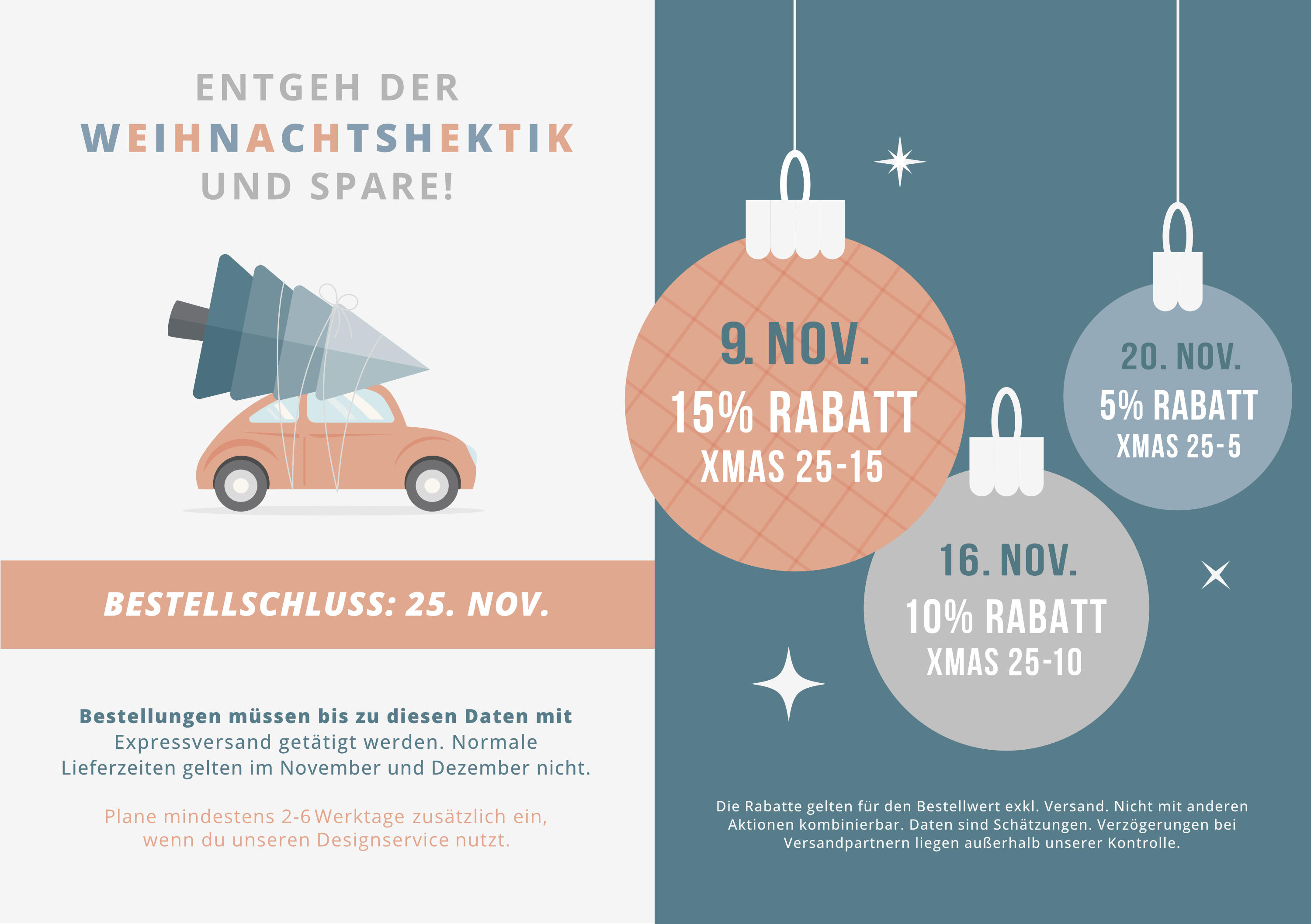 Weihnachtsfristen