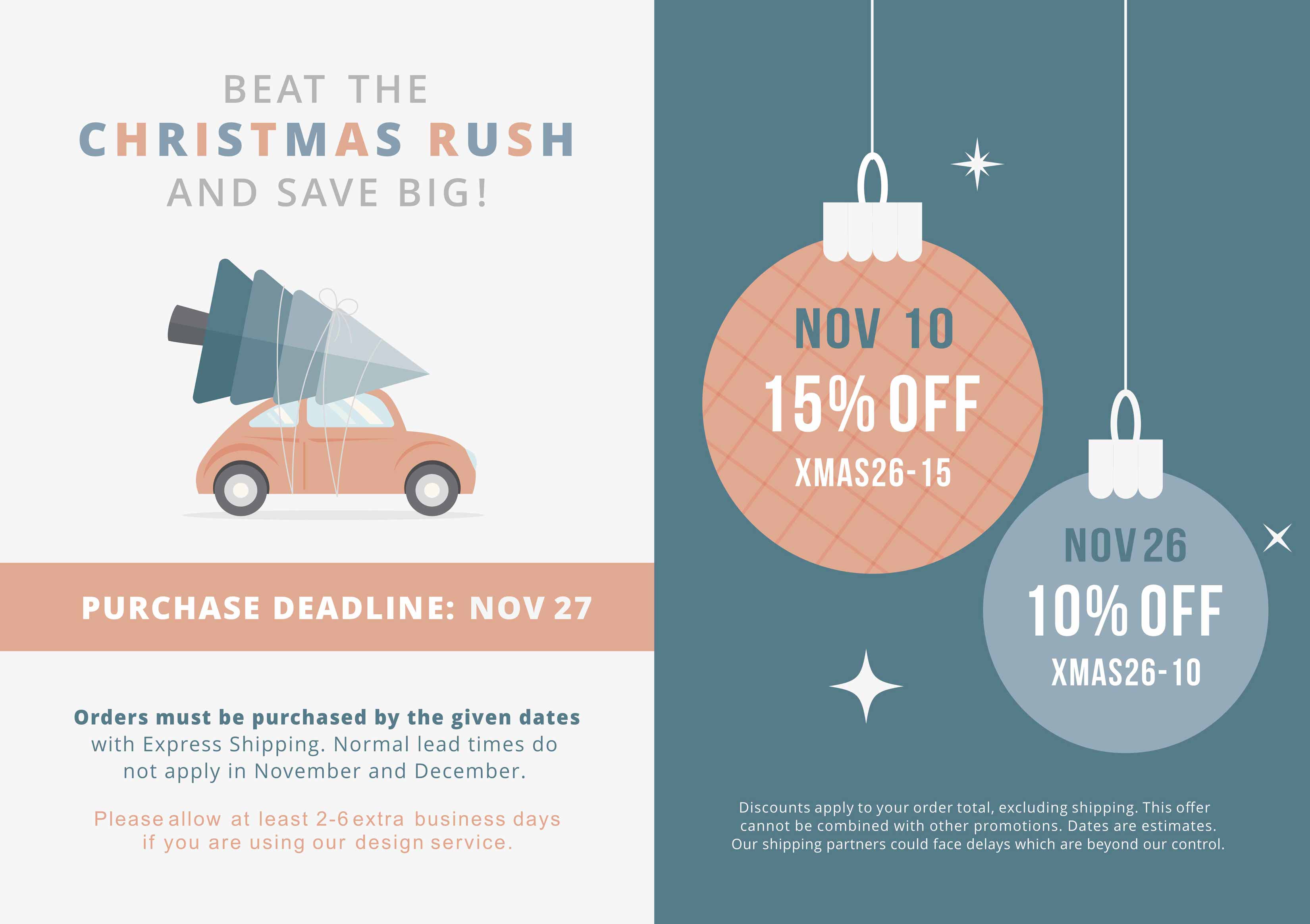 Christmas Deadlines